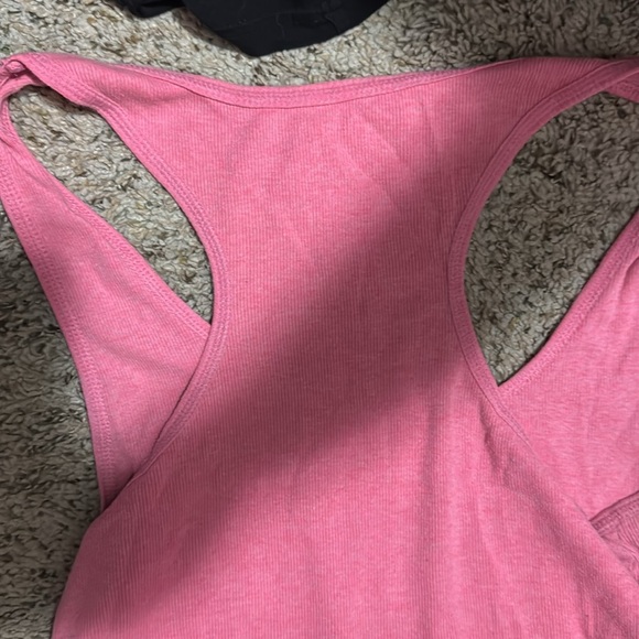 No Boundaries- Pink Sleeveless Backless Tank Top - Picture 3 of 3